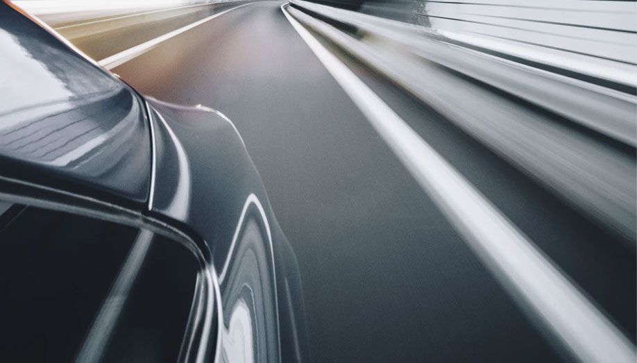 Car Driving Fast
